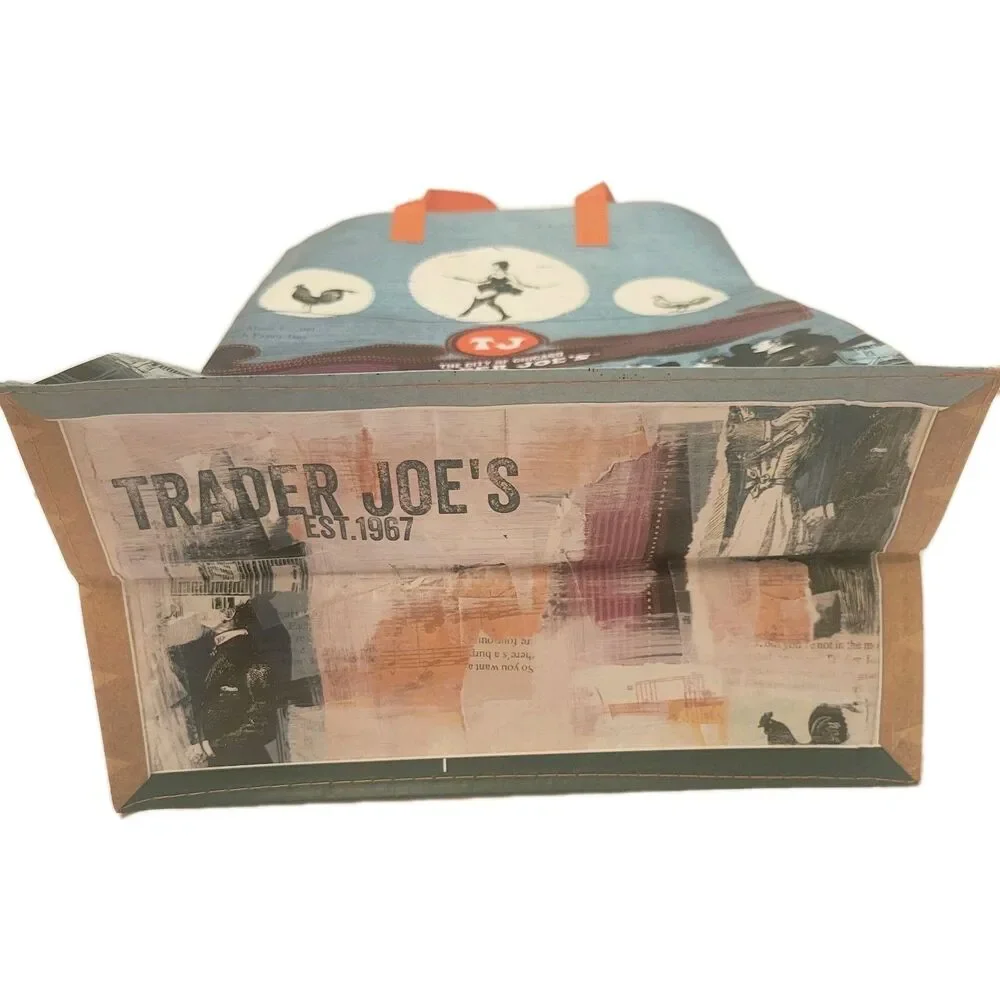 Trader Joe’s Chicago Reusable Grocery Tote Bag Skyline Limited Edition NWT